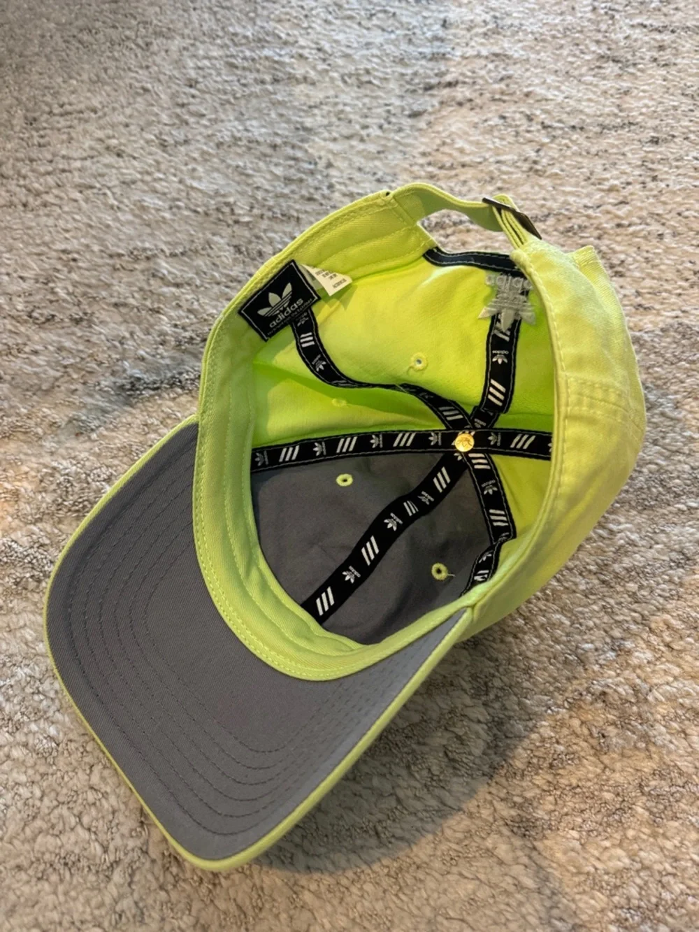 adidas Neon Yellow Hat - Picture 2 of 3